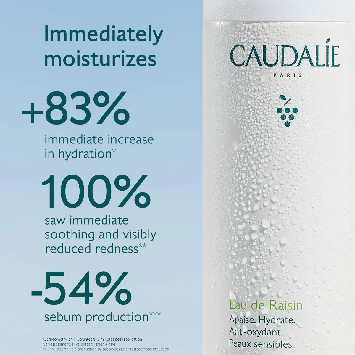 اسپری آب انگور کدلی Caudalie Grape Water حجم 300 میلی‌لیتر؛ نمای تکمیلی 3