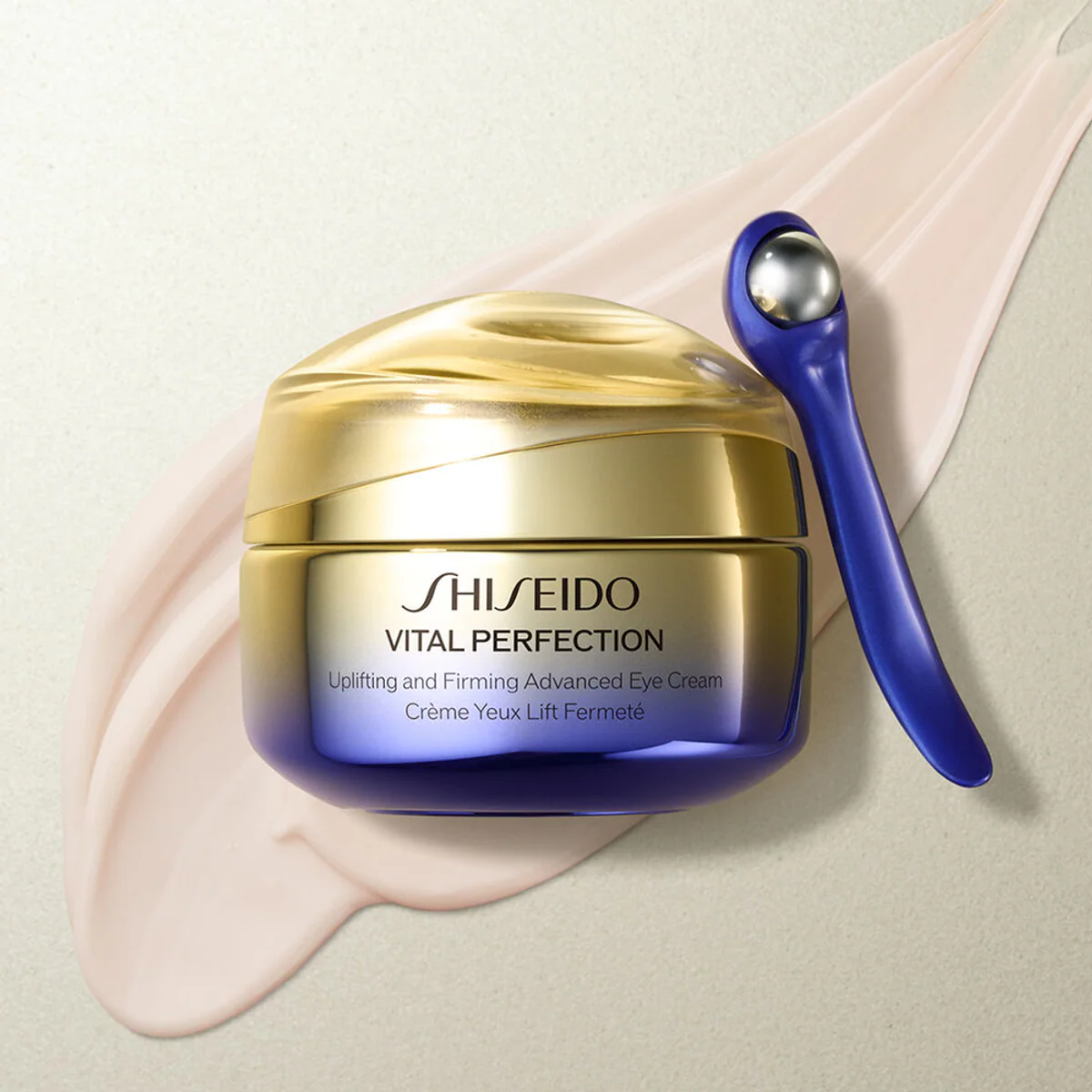کرم دور چشم شیسیدو SHISEIDO Vital Perfection Uplifting and Firming Advanced Eye Cream حجم 15 میلی‌لیتر؛ نمای تکمیلی 2
