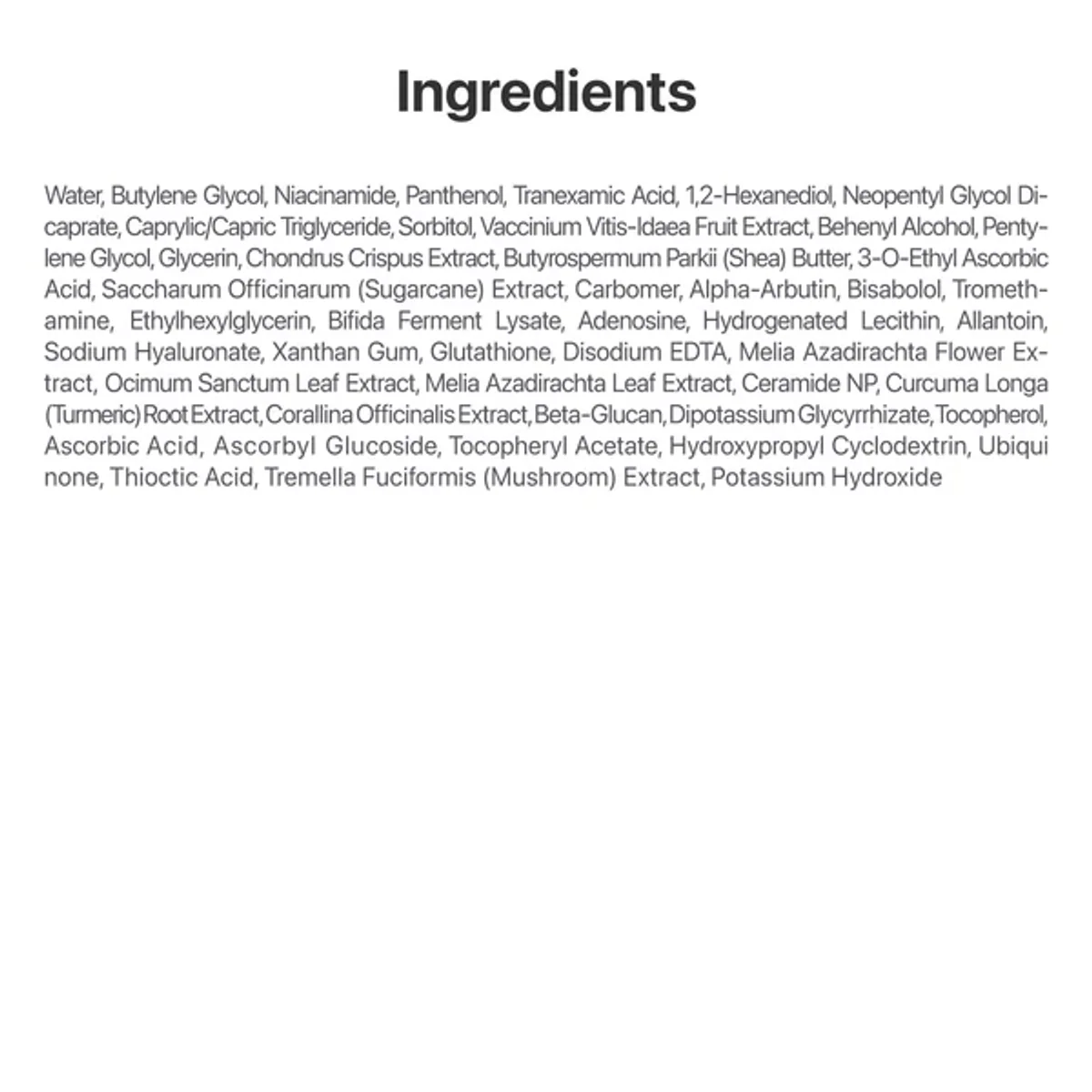 سرم نامبوزین Numbuzin No.5+ Glutathione Vitamin Concentrated Serum حجم 30 میلی‌لیتر؛ نمای تکمیلی 10