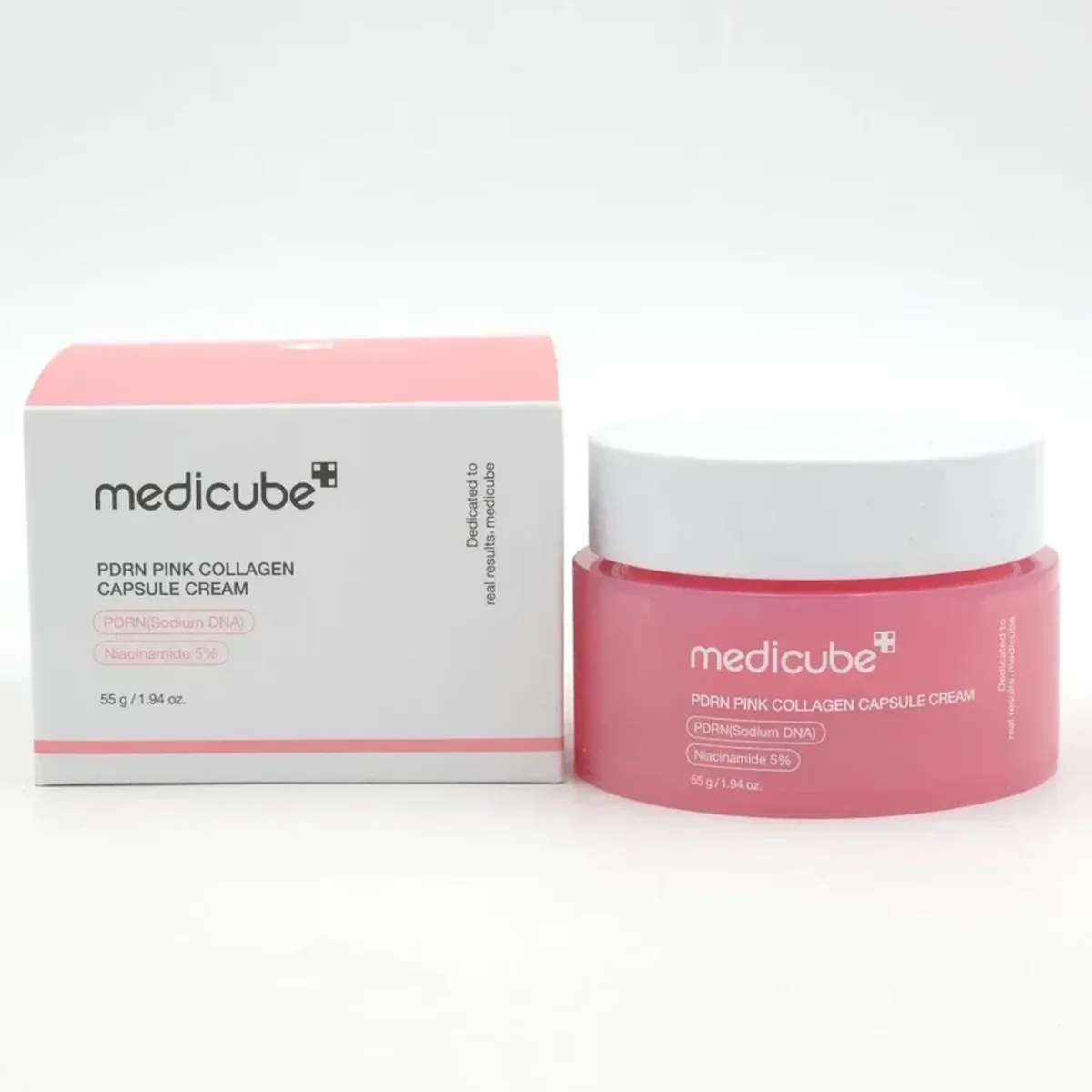 کرم کپسولی مدیکیوب Medicube PDRN Pink Collagen Capsule Cream وزن 55 گرم؛ نمای تکمیلی 3