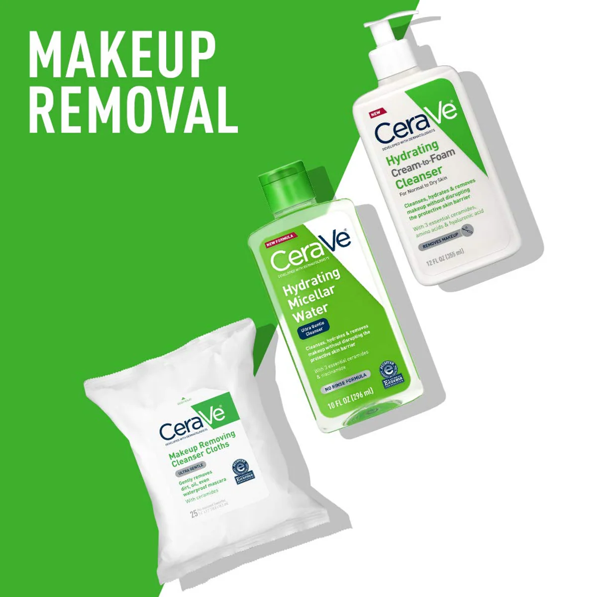 میسلار واتر آبرسان سراوی CeraVe Hydrating Micellar Water حجم 295 میلی‌لیتر؛ نمای تکمیلی 3