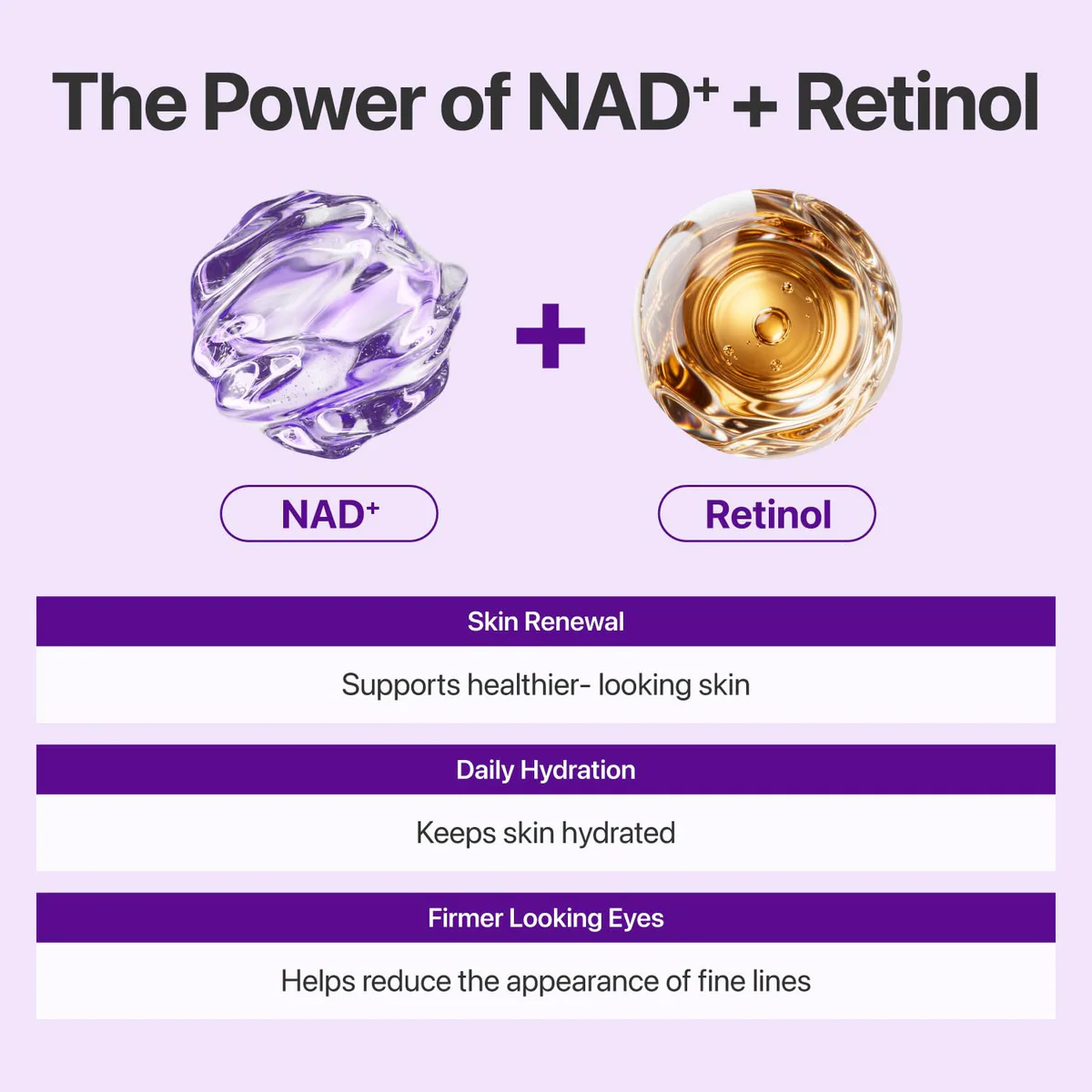 کرم دور چشم نامبوزین Numbuzin No.9 NAD+ Retinol Volumetox Eye Cream حجم 10 میلی‌لیتر؛ نمای تکمیلی 3