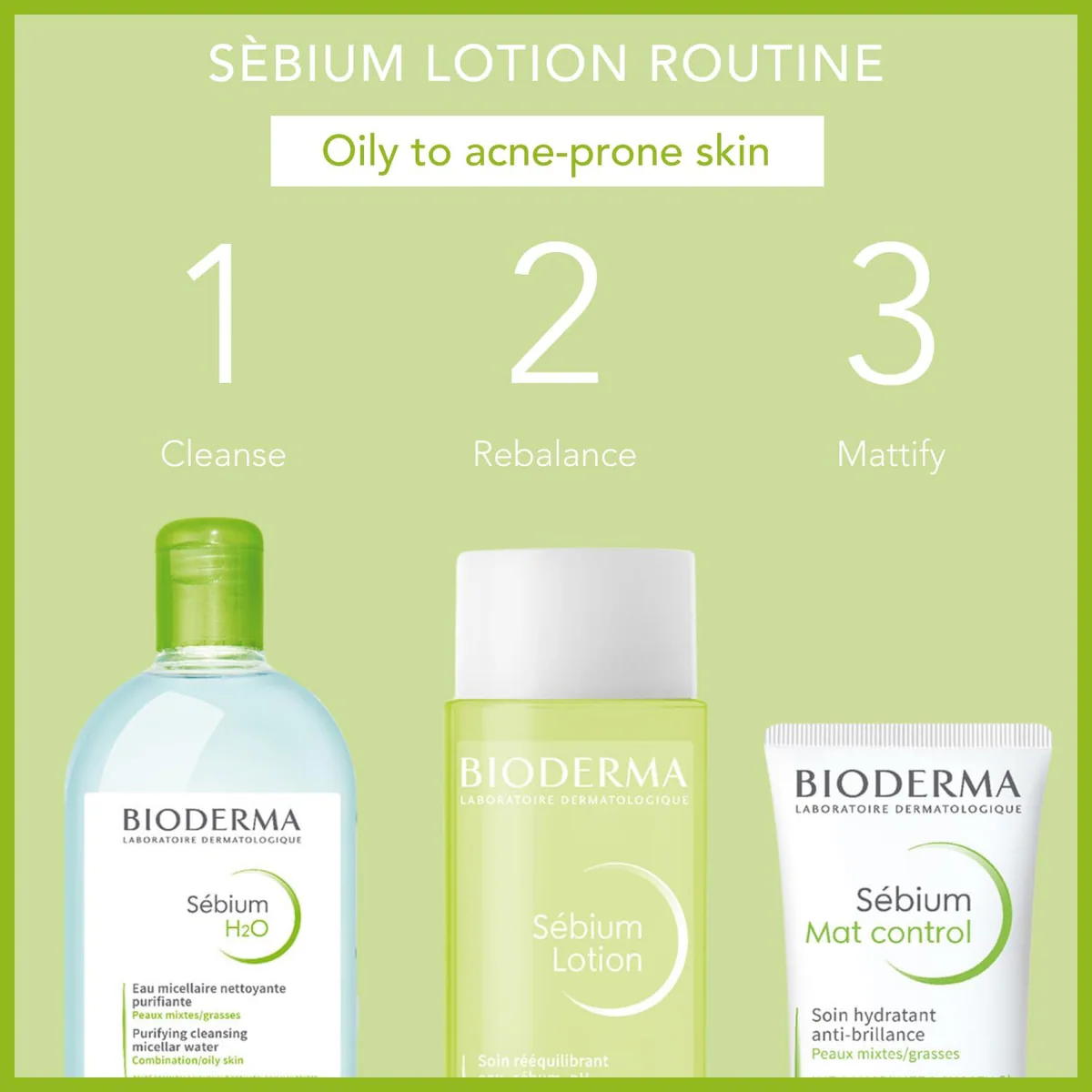 تونر بایودرما Bioderma Sébium Lotion حجم 200 میلی‌لیتر؛ نمای تکمیلی 4