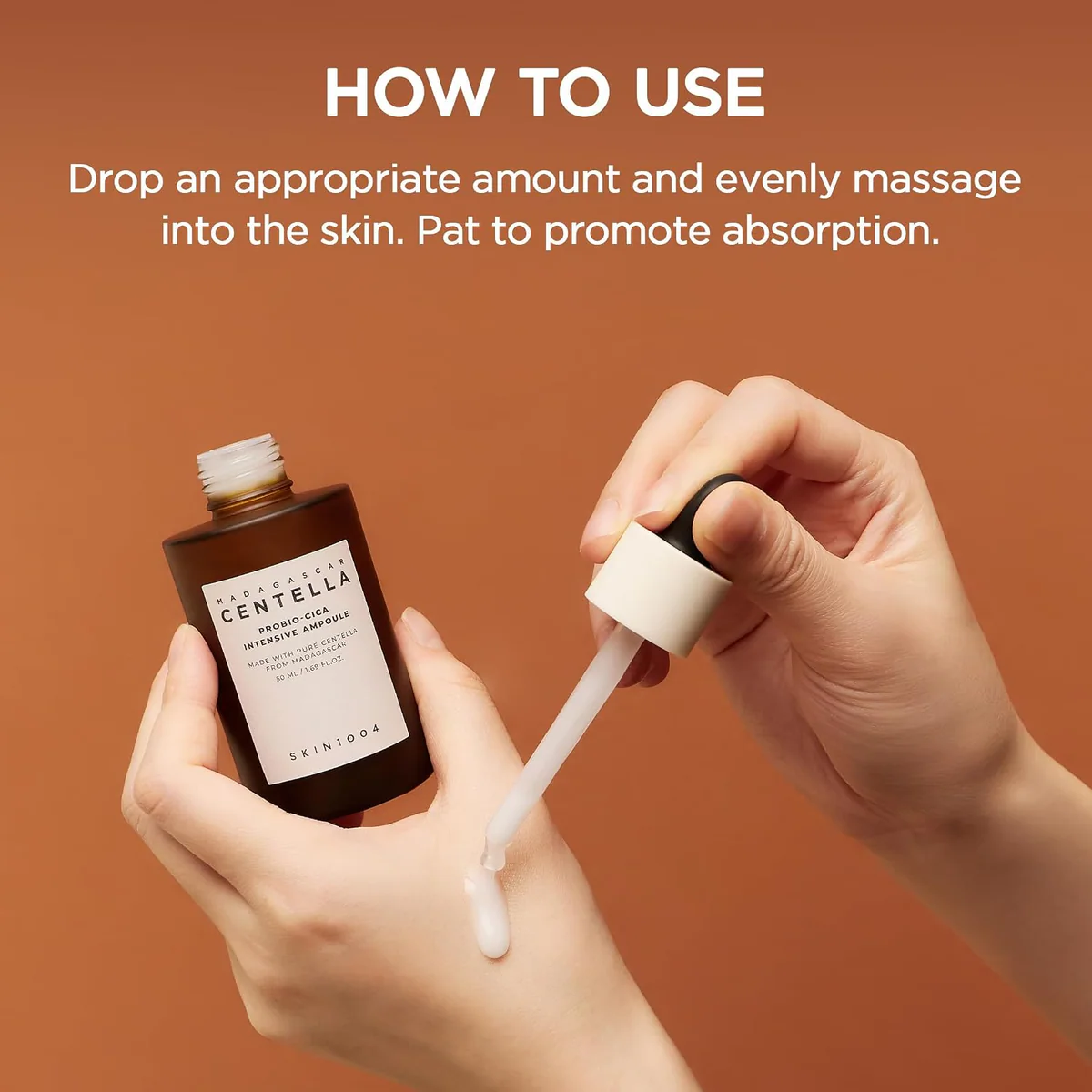 آمپول تقویت سد پوست اسکین 1004 SKIN1004 Probio-Cica Intensive حجم 50 میلی‌لیتر؛ نمای تکمیلی 5