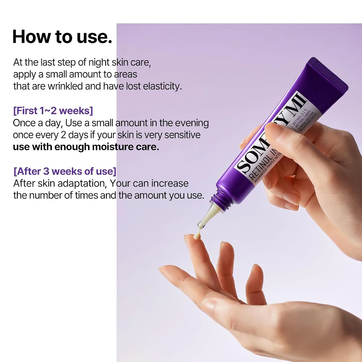 کرم دور چشم سام بای می SOME BY MI Retinol Intense Advanced Triple Action Eye Cream حجم 30 میلی‌لیتر؛ نمای تکمیلی 6