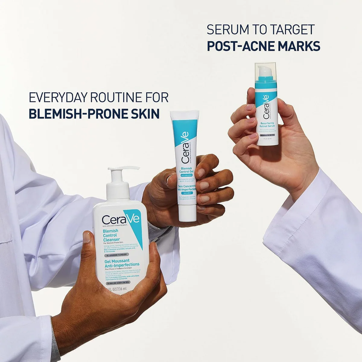 ژل شوینده سراوی CeraVe Blemish Control Cleanser با 2٪ سالیسیلیک اسید حجم 236 میلی‌لیتر؛ نمای تکمیلی 8
