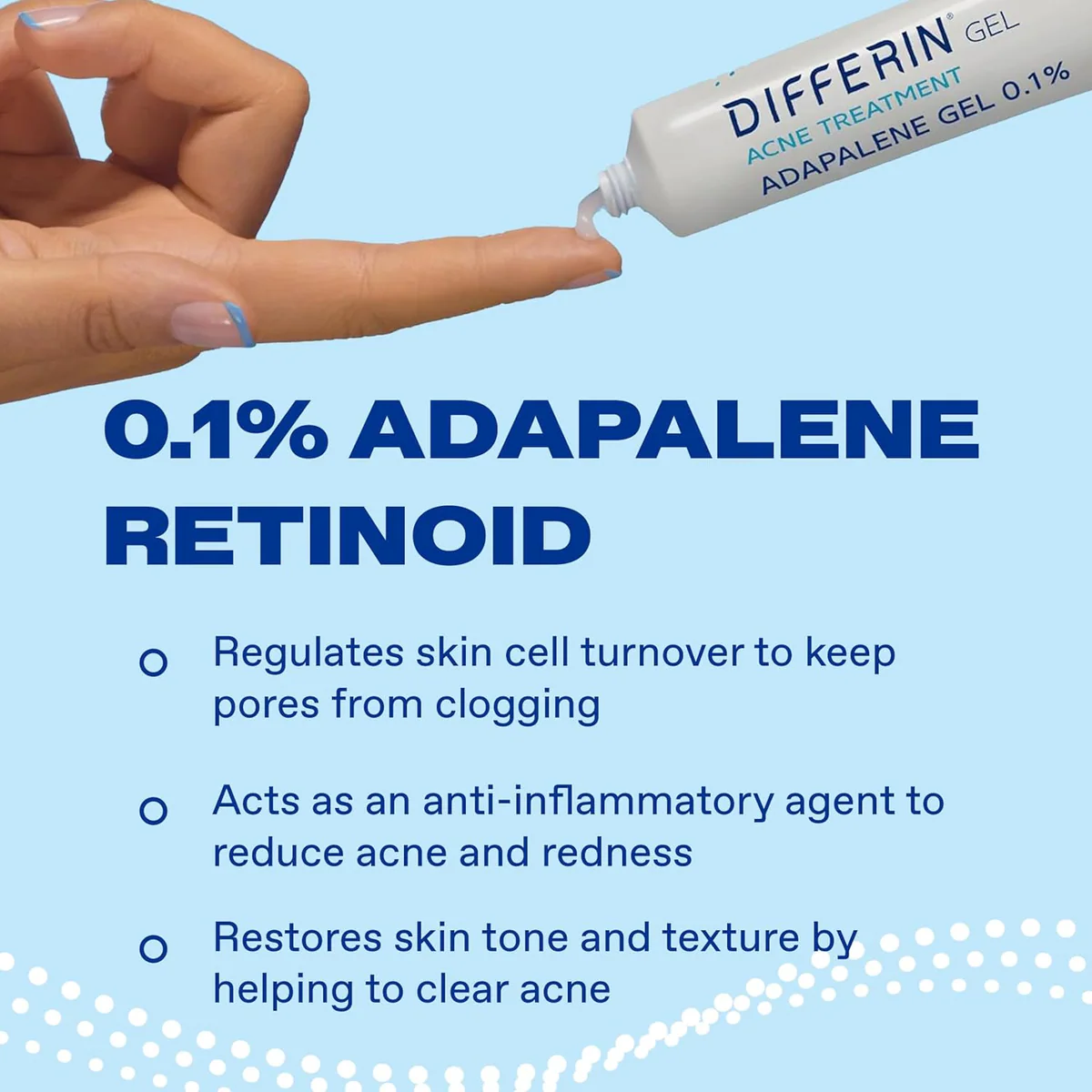 ژل آداپالن دیفرین Differin Gel 0.1% وزن 30 گرم؛ نمای تکمیلی 6