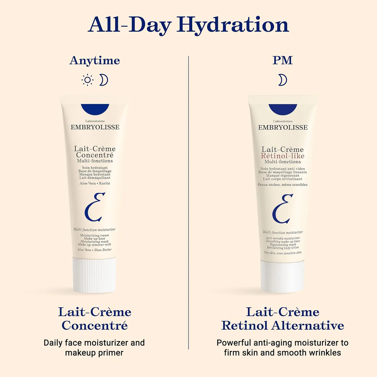 کرم چندمنظوره امبریولیس Embryolisse Lait-Crème Concentré حجم 30 میلی‌لیتر؛ نمای تکمیلی 4