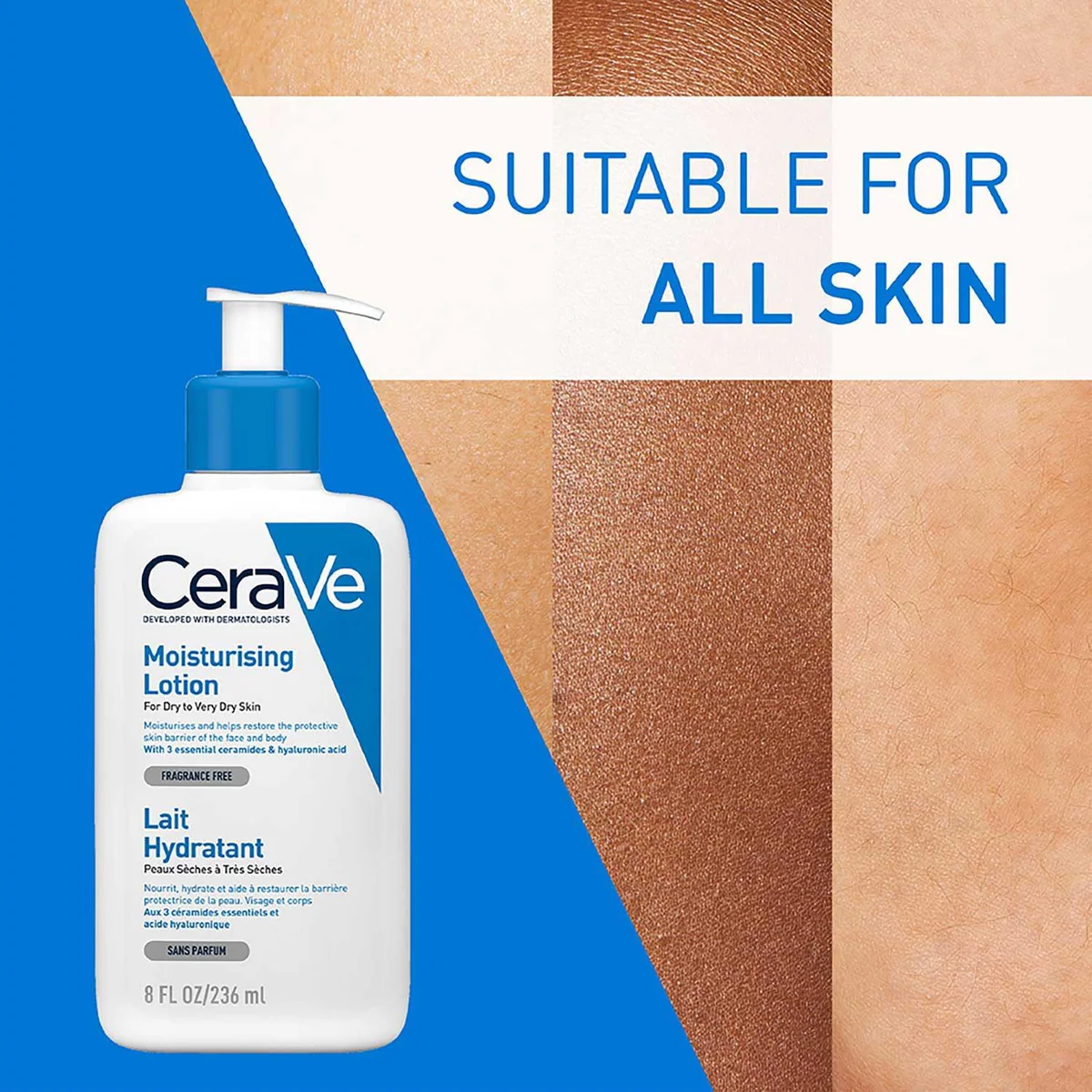 لوسیون مرطوب‌کننده سراوی CeraVe Moisturising Lotion حجم 236 میلی‌لیتر؛ نمای تکمیلی 10