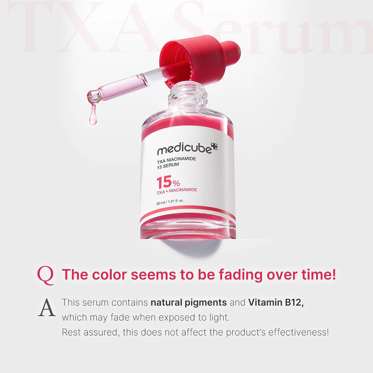 سرم مدیکیوب Medicube TXA Niacinamide 15 حجم 30 میلی‌لیتر؛ نمای تکمیلی 4