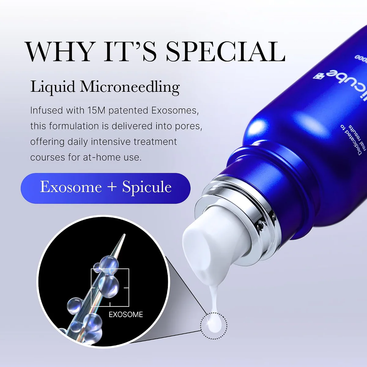 سرم مدیکیوب Medicube Zero Exosome Shot 2000 حجم 30 میلی‌لیتر؛ نمای تکمیلی 4