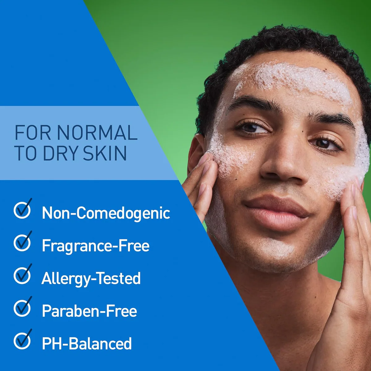 شوینده آبرسان سراوی CeraVe Hydrating Cream-to-Foam Cleanser حجم 236 میلی‌لیتر؛ نمای تکمیلی 7