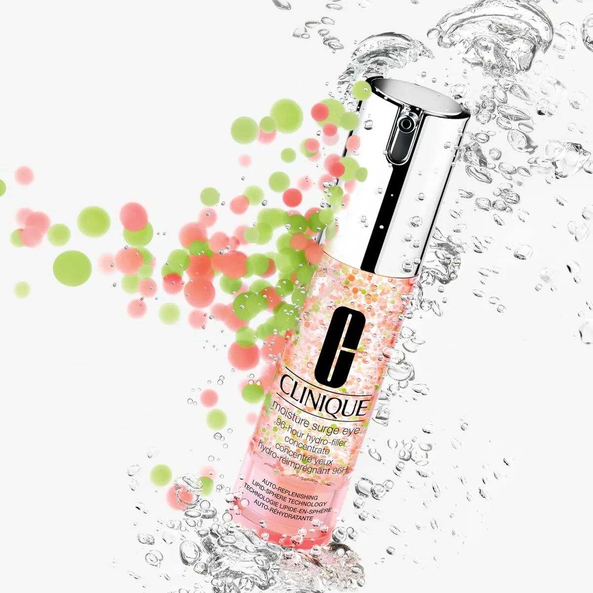 ژل آبرسان دور چشم کلینیک Clinique Moisture Surge Eye 96-Hour Hydro-Filler Concentrate حجم 15 میلی‌لیتر؛ نمای تکمیلی 3