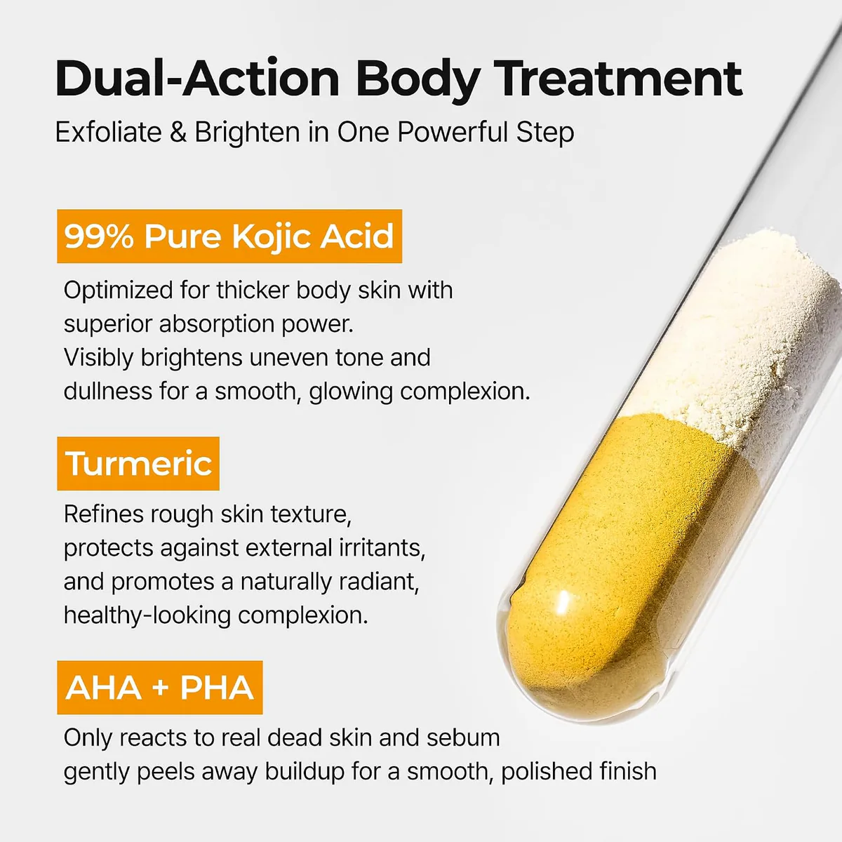 اسپری لایه‌بردار بدن دکتر ملاکسین Dr.Melaxin Peel Shot Kojic Acid & Turmeric حجم 200 میلی‌لیتر؛ نمای تکمیلی 5