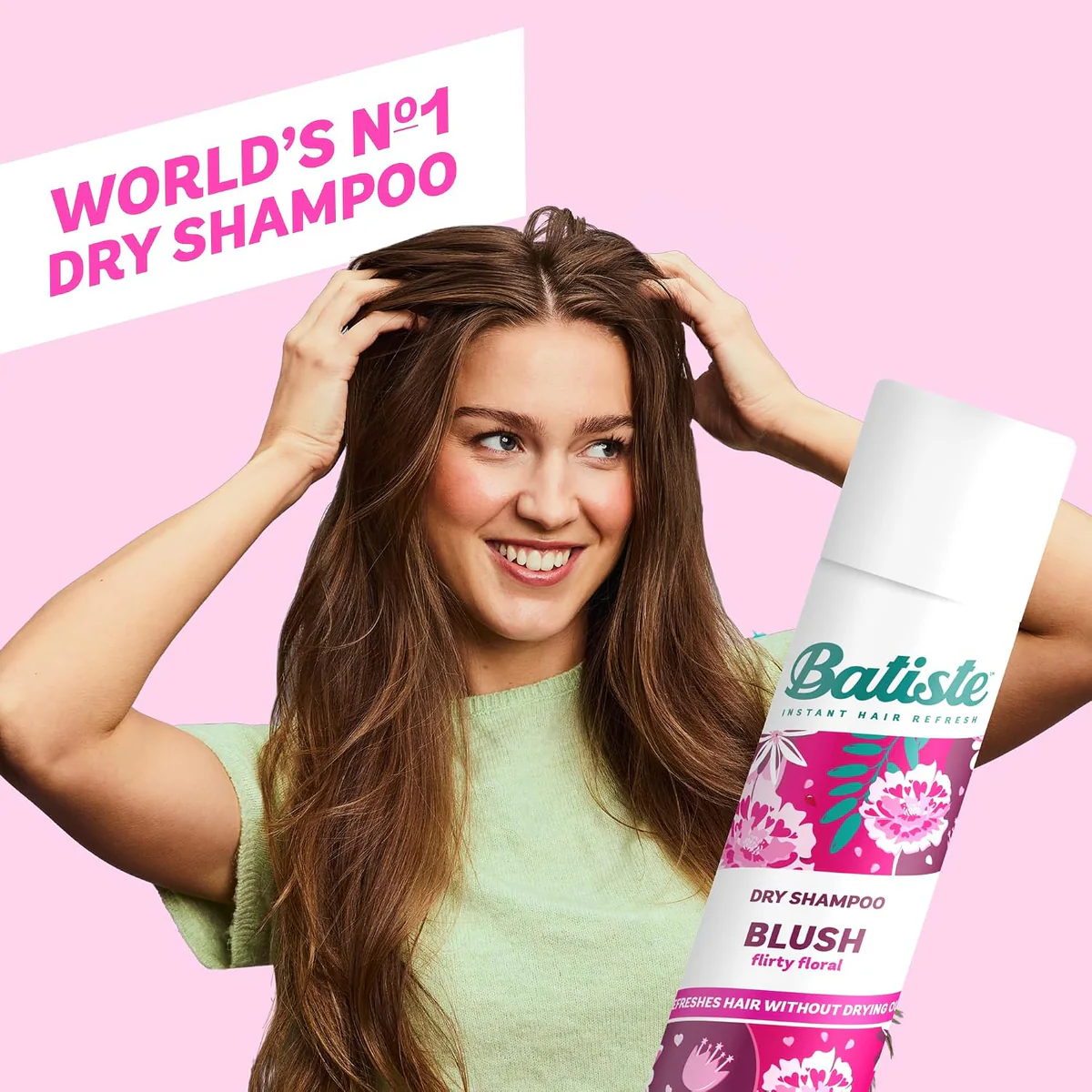شامپو خشک باتیست Batiste Blush حجم 200 میلی‌لیتر؛ نمای تکمیلی 6