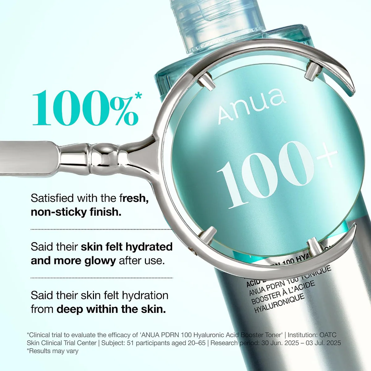 تونر بوستر آنوا Anua PDRN 100 Hyaluronic Acid حجم 250 میلی‌لیتر؛ نمای تکمیلی 6