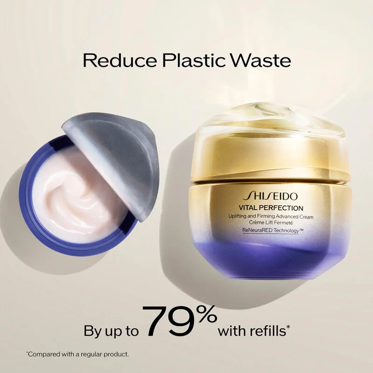 کرم لیفتینگ شیسیدو Shiseido Vital Perfection Uplifting and Firming Advanced Cream حجم 50 میلی‌لیتر؛ نمای تکمیلی 6
