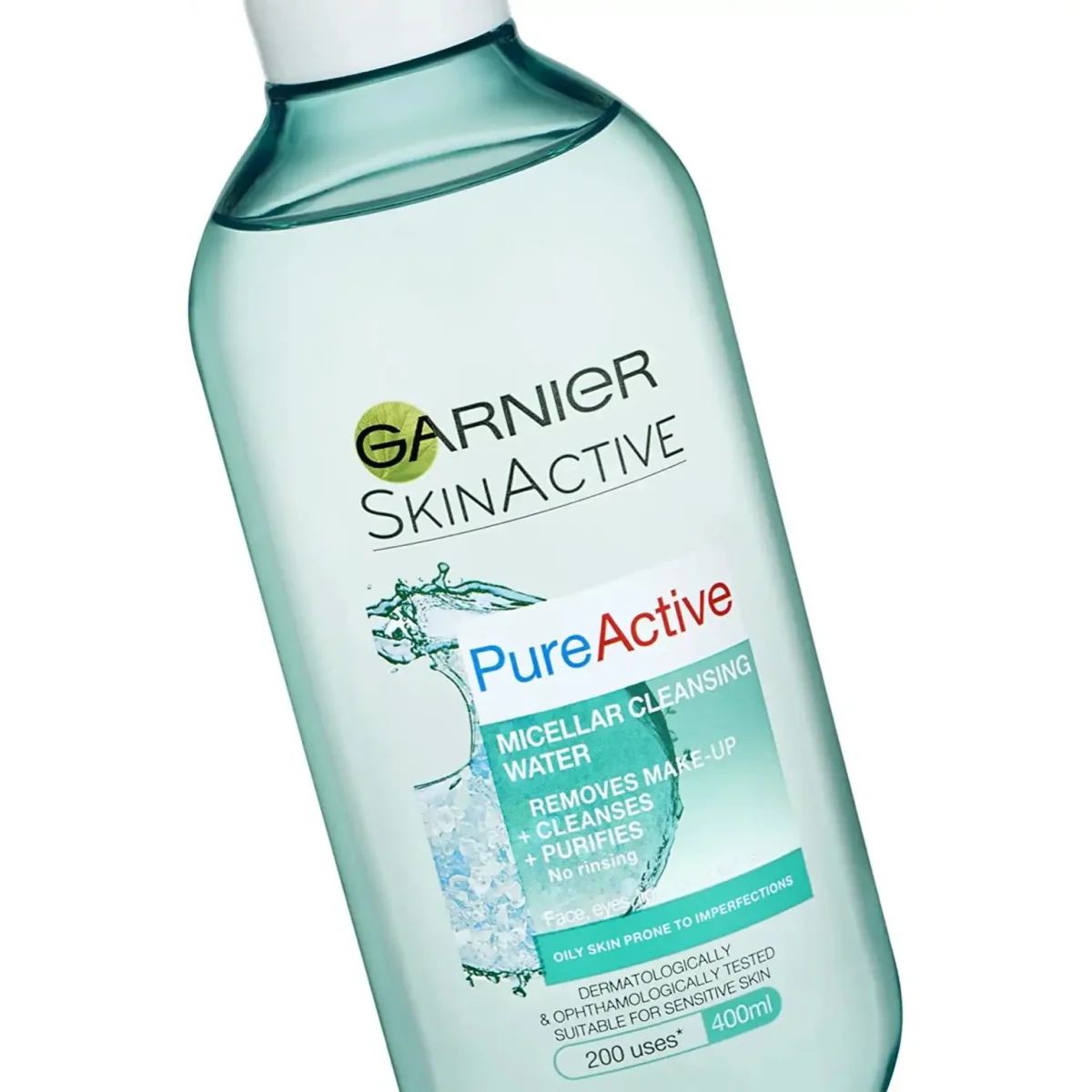 میسلار واتر گارنیر Garnier Pure Active برای پوست مختلط و چرب حجم 400 میلی‌لیتر؛ نمای تکمیلی 3