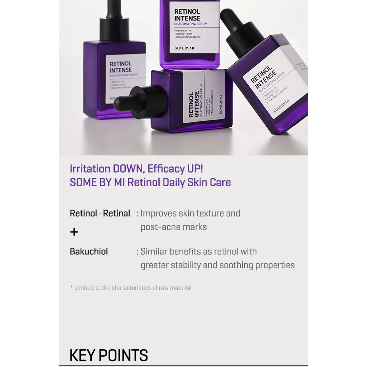 سرم رتینول سام‌بای‌می SOME BY MI Retinol Intense Reactivating Serum حجم 30 میلی‌لیتر؛ نمای تکمیلی 6