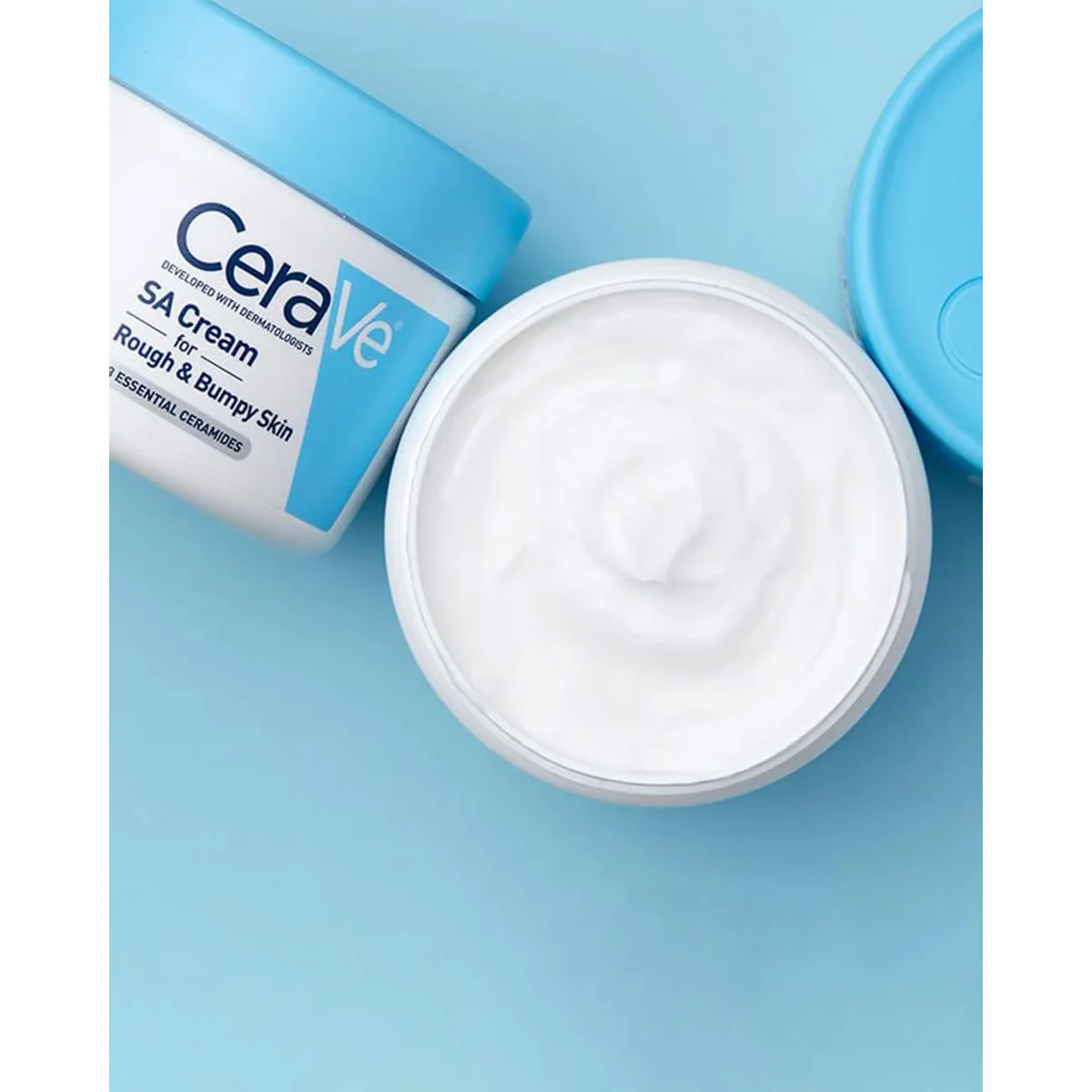 کرم نرم‌کننده بدن سراوی CeraVe SA Smoothing Cream با 10٪ اوره وزن 340 گرم؛ نمای تکمیلی 3