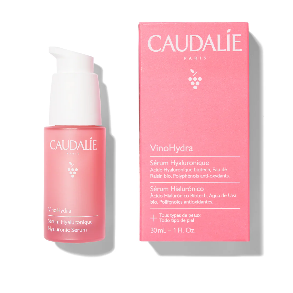 سرم آبرسان کدلی Caudalie VinoHydra Hyaluronic Serum حجم 30 میلی‌لیتر؛ نمای تکمیلی 3