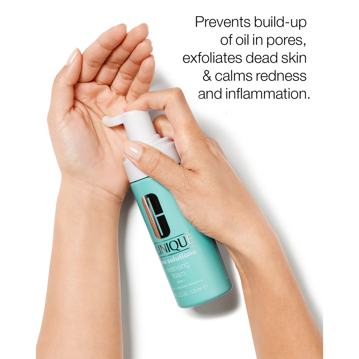 فوم شوینده کلینیک Clinique Acne Solutions Cleansing Foam حجم 125 میلی‌لیتر؛ نمای تکمیلی 6
