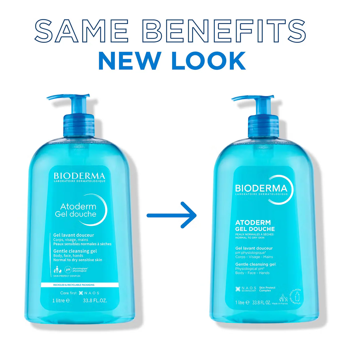 ژل شستشوی بایودرما Bioderma Atoderm Gel Douche حجم 1 لیتر؛ نمای تکمیلی 3