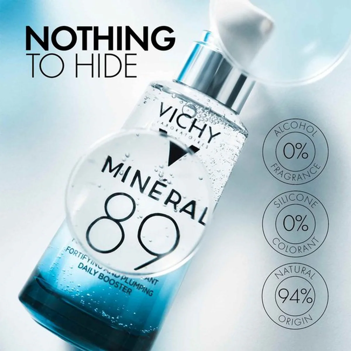 سرم آبرسان ویشی Vichy Minéral 89 حجم 50 میلی‌لیتر؛ نمای تکمیلی 5