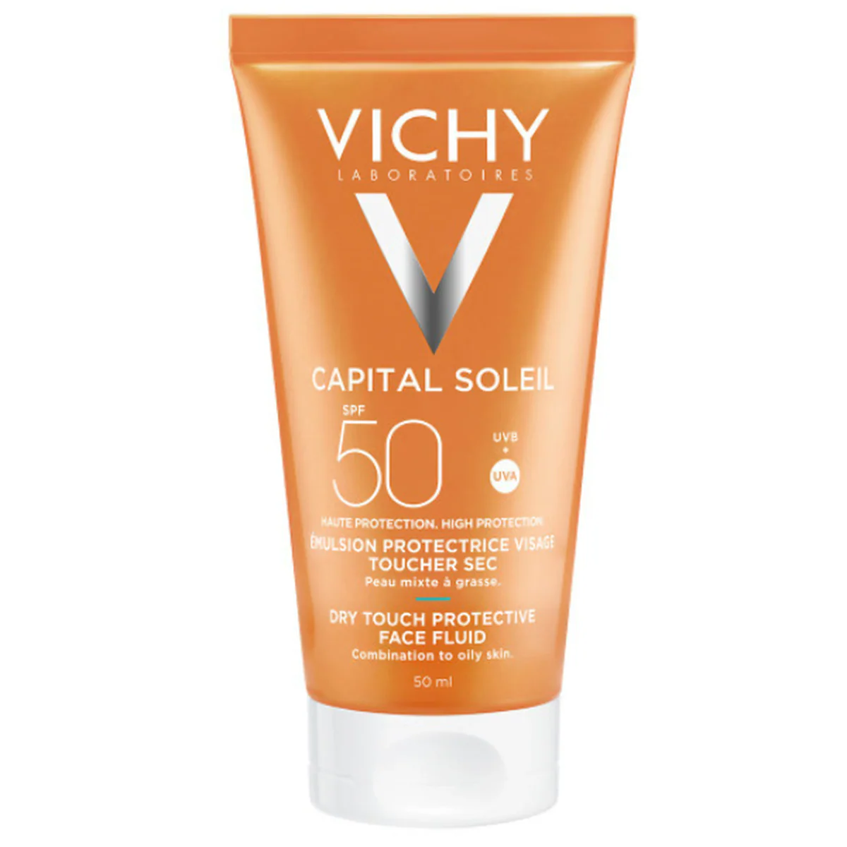 ضدآفتاب درای تاچ ویشی با SPF 50+ حجم 50 میلیلیتر